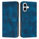 iPhone 17 Dream Triangle Leather Phone Case with Lanyard - Blue