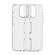 iPhone 17 Dual Color Clear Glitter TPU + TPE Full Coverage Phone Case - Glitter White