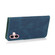 iPhone 17 Dual-color Stitching Leather Phone Case - Blue Green