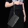 iPhone 17 Dual-Folded S-shape Leather Phone Case - Black