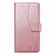 iPhone 17 Dual-Folded S-shape Leather Phone Case - Rose Gold