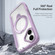 iPhone 17 DUX DUCIS Skin X Pro Series MagSafe Ring Holder Leather Phone Case - Purple