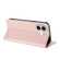 iPhone 17 Embossed Multi-functional Wallet Retro Leather Phone Case - Pink
