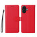 iPhone 17 ENKAY RFID Blocking Wallet Kickstand Litchi Texture Leather Phone Case - Red