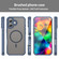 iPhone 17 Fan Dun Series TPU Hybrid PC Frosted Magsafe Phone Case - Blue
