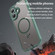 iPhone 17 Fan Dun Series TPU Hybrid PC Frosted Magsafe Phone Case - Green