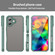 iPhone 17 Fan Dun Series TPU Hybrid PC Frosted Phone Case - Green
