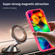 iPhone 17 Fanying Series PC Hybrid TPU Translucent Frosted MagSafe Phone Case - Rose Red
