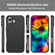 iPhone 17 Fanying Series PC Hybrid TPU Translucent Frosted Phone Case - Black
