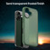 iPhone 17 Fanying Series PC Hybrid TPU Translucent Frosted Phone Case - Olive Green
