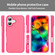 iPhone 17 Fanying Series PC Hybrid TPU Translucent Frosted Phone Case - Rose Red