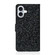 iPhone 17 Glitter Powder Filp Leather Phone Case - Black