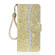 iPhone 17 Glitter Powder Filp Leather Phone Case - Gold