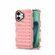 iPhone 17 High Transparency TPU Hybrid PC Airbag Phone Case - Peach Red