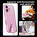 iPhone 17 Honeycomb Cooling MagSafe Holder Phone Case - Pink