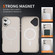 iPhone 17 Imitation Original Magsafe PC Hybrid TPU Phone Case - Beige Grey