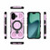 iPhone 17 J-20 Solid Color MagSafe Magnetic TPU+PC Phone Case - Pink