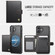iPhone 17 JEEHOOD J09 Buckle Card Bag MagSafe Magnetic Style RFID Leather Phone Case - Black