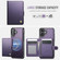 iPhone 17 JEEHOOD J09 Buckle Card Bag MagSafe Magnetic Style RFID Leather Phone Case - Purple