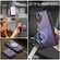 iPhone 17 JEEHOOD J09 Buckle Card Bag MagSafe Magnetic Style RFID Leather Phone Case - Purple
