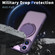 iPhone 17 Kalebol 360-degree Rotating MagSafe Magnetic Holder Phone Case - Purple