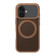 iPhone 17 Kalebol Frosted MagSafe Holder Acrylic Hybrid TPU Phone Case - Desert Gold