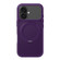 iPhone 17 Kalebol Frosted MagSafe Holder Acrylic Hybrid TPU Phone Case - Purple