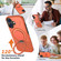 iPhone 17 Kalebol Magnetic MagSafe Rotation Holder PC Phone Case - Orange