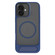 iPhone 17 Kalebol MagSafe Invisible Tilt Holder PC Hybrid TPU Case - Navy Blue