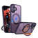 iPhone 17 kalebol MagSafe Metal Ring Holder Phone Case - Dark Purple