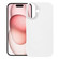 iPhone 17 Kalebol Solid Color Simple All-inclusive Liquid Silicone Phone Case - White
