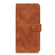 iPhone 17 KHAZNEH Retro Texture Leather Phone Case - Brown