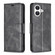 iPhone 17 Lambskin Texture Pure Color Flip Leather Phone Case - Black
