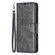 iPhone 17 Lambskin Texture Pure Color Flip Leather Phone Case - Black