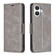 iPhone 17 Lambskin Texture Pure Color Flip Leather Phone Case - Grey