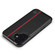iPhone 17 LC.IMEEKE 3 in 1 Carbon Fiber Texture Shockproof Phone Case - Black