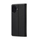 iPhone 17 LC.IMEEKE Carbon Fiber Leather Phone Case - Vertical Black