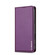 iPhone 17 LC.IMEEKE L1 Series Frosted Fine Texture PU Phone Case - Purple