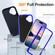 iPhone 17 Life Waterproof Rugged Phone Case - Dark Blue + Royal Blue