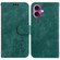 iPhone 17 Little Tiger Embossed Leather Phone Case - Green