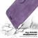 iPhone 17 Little Tiger Embossed Leather Phone Case - Purple