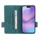 iPhone 17 Magnetic Clasp Leather Phone Case - Green