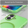 iPhone 17 MagSafe Frosted Translucent TPU + PC Full Coverage Phone Case - Green