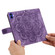 iPhone 17 Mandala Embossed Retro Frosted Leather Phone Case - Purple