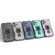 iPhone 17 Metal Kickstand TPU Hybrid PC Phone Case - Grey