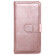 iPhone 17 Multi-Function Wallet 10 Card Slots Leather Phone Case - Rose Gold