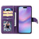 iPhone 17 Multi-Function Wallet 10 Card Slots Leather Phone Case - Violet