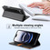 iPhone 17 N.BEKUS P3 RFID Stitching Magnetic Flip Leather Phone Case - Black