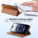 iPhone 17 N.BEKUS P3 RFID Stitching Magnetic Flip Leather Phone Case - Brown