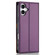 iPhone 17 N.BEKUS P3 RFID Stitching Magnetic Flip Leather Phone Case - Purple